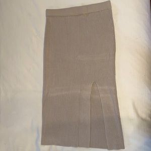 Abercrombie & Fitch knit pencil skirt with slit